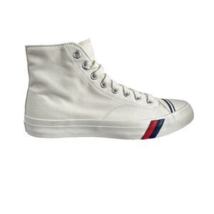 Pro-Keds Men's Royal Hi Canvas Lace Up  Sneaker Size 9  Ivory  PK54477 NEW